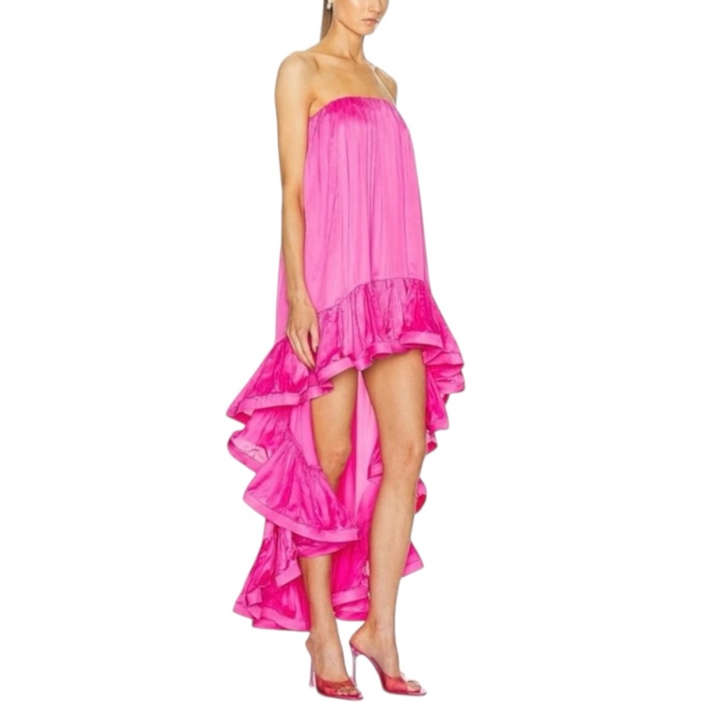 NWT HEMANT & NANDITA Yuri High Low Long Dress Size XS - Picture 4 of 13